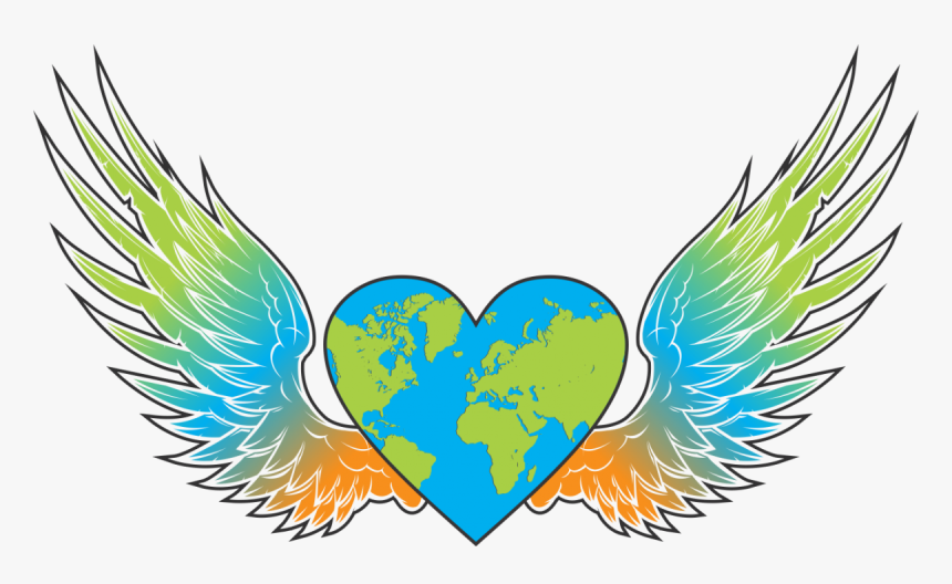 The Grinch Heart Clipart - Wings Tattoo Png, Transparent Png, Free Download