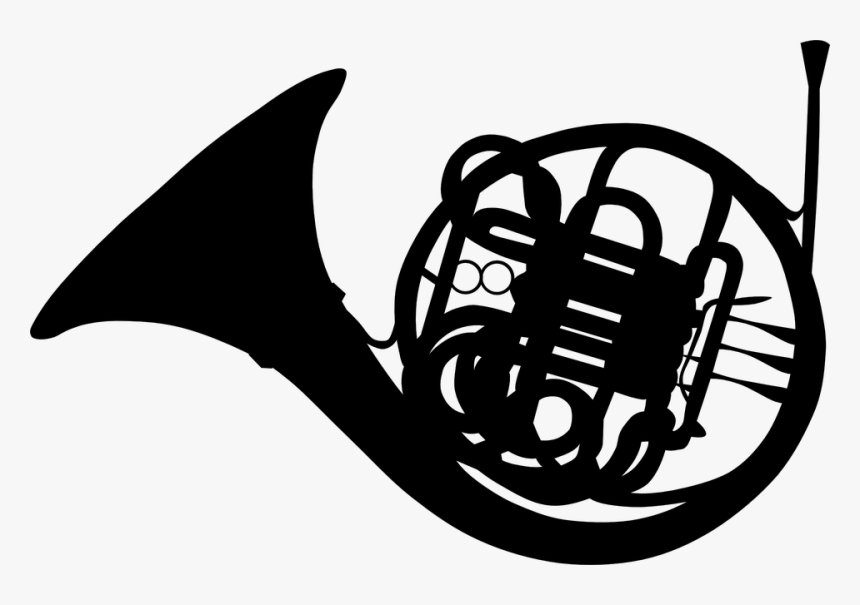 French Horn, Horn, Brass Instrument, Musical Instrument - Met Your Mother Blue French Horn, HD Png Download, Free Download