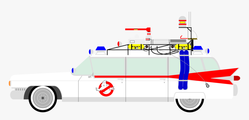 Ghostbusters Ecto-1 Ambulance Clipart - Ghostbusters Clip Art, HD Png Download, Free Download