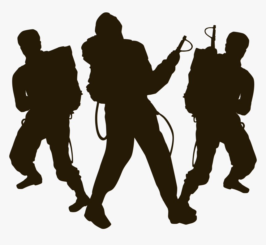 Ghost Clipart Ghostbusters - Ghostbusters Silhouette, HD Png Download, Free Download