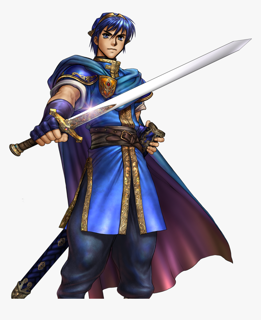 Marth Fire Emblem Ds, HD Png Download, Free Download