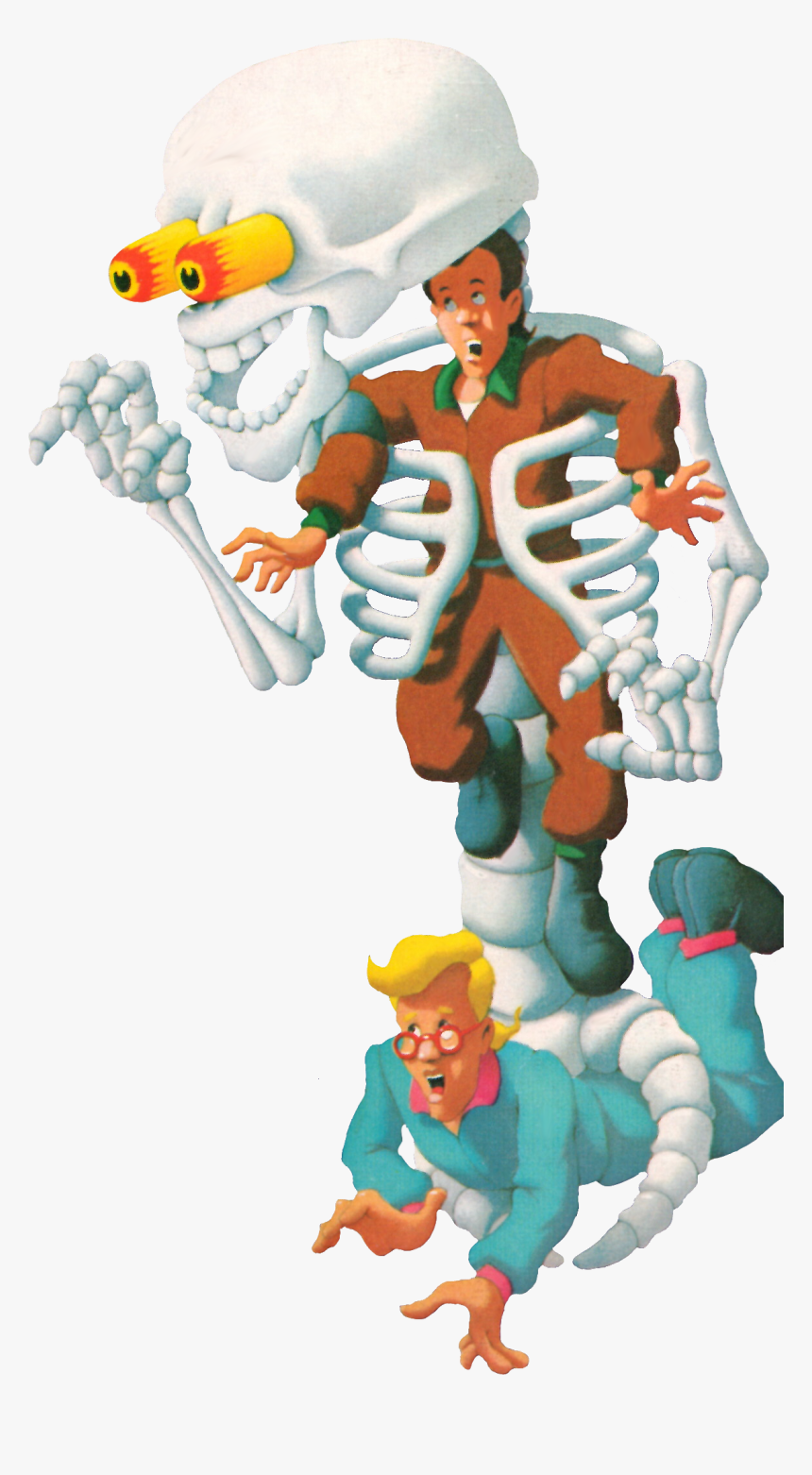 Bad To The Bones Ghostbusters Art, HD Png Download, Free Download