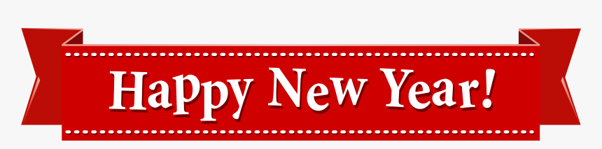 Happy New Year Banner Png - Postage Stamp, Transparent Png, Free Download