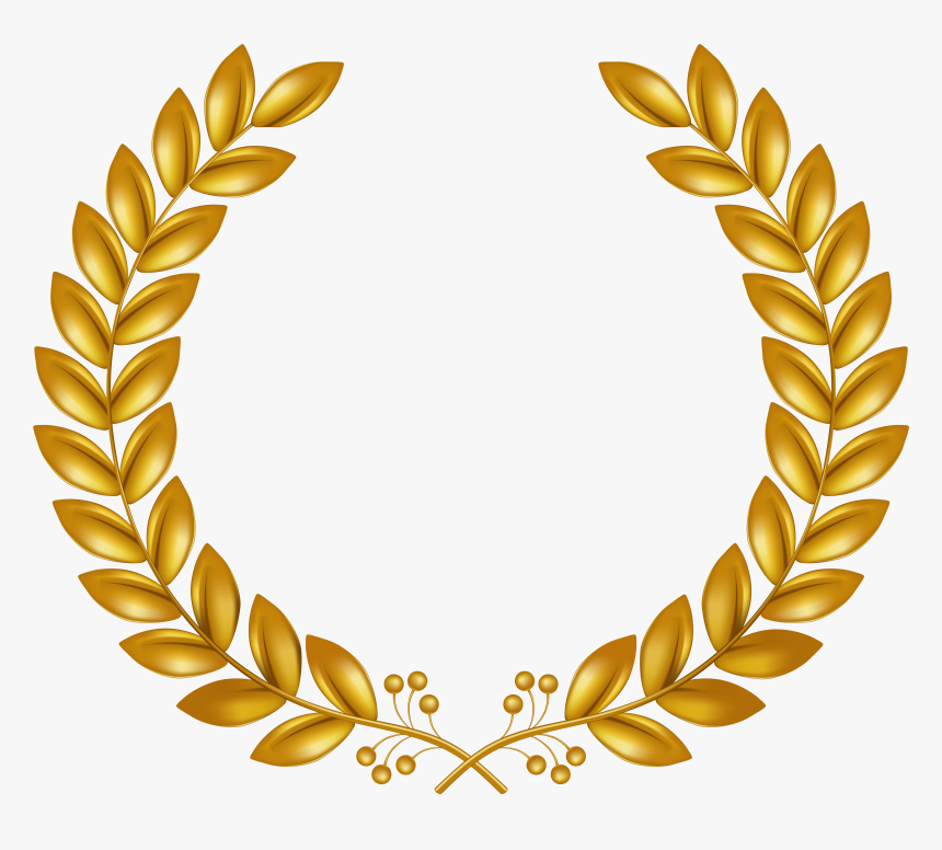 Laurel Wreath Gold Png , Png Download - Laurel Wreath Gold Png, Transparent Png, Free Download
