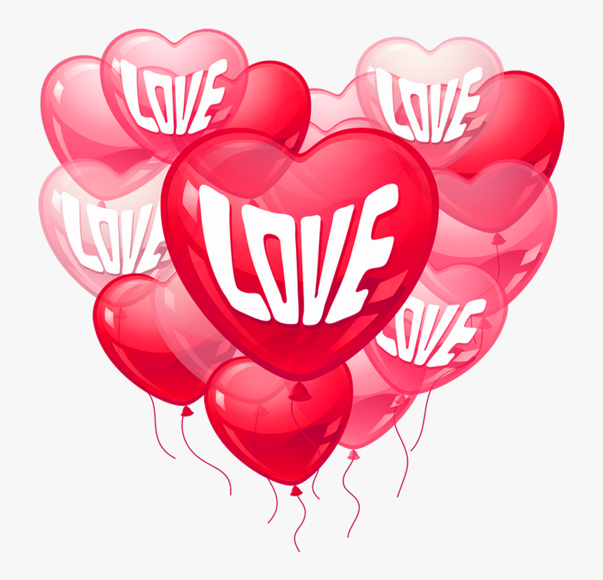 Valentine"s Day Png Transparent Background , Png Download - Cartas De Amor Com Baloes Png, Png Download, Free Download