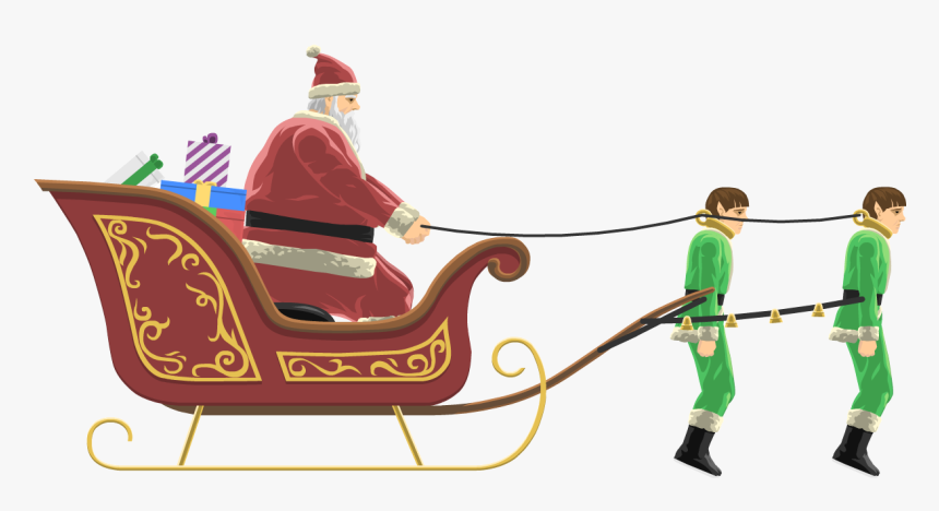 Image - Happy Wheels Santa Claus, HD Png Download, Free Download