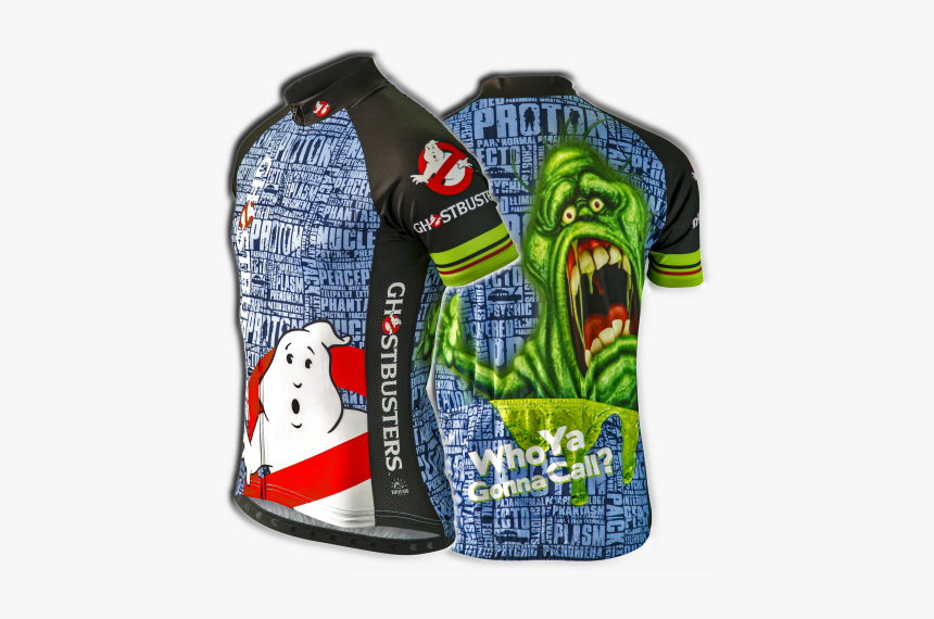 Ghostbusters Slimer Cycling Jersey - Ghostbusters Cycling, HD Png Download, Free Download