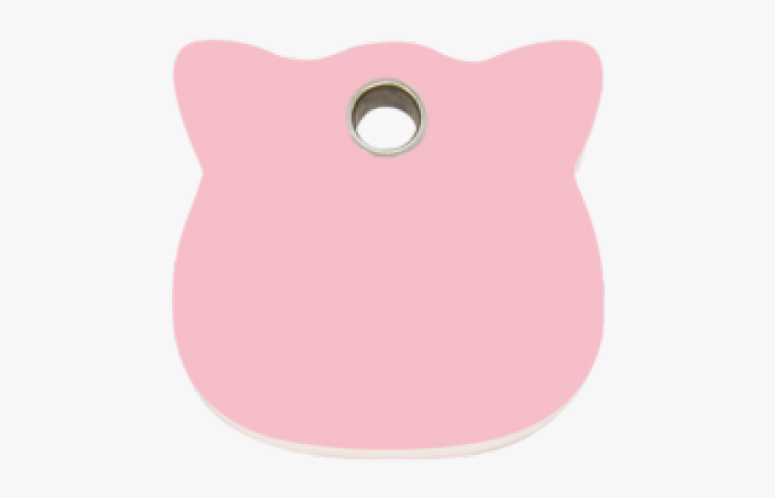Pink Cat Head Pet Tag - Owl, HD Png Download, Free Download
