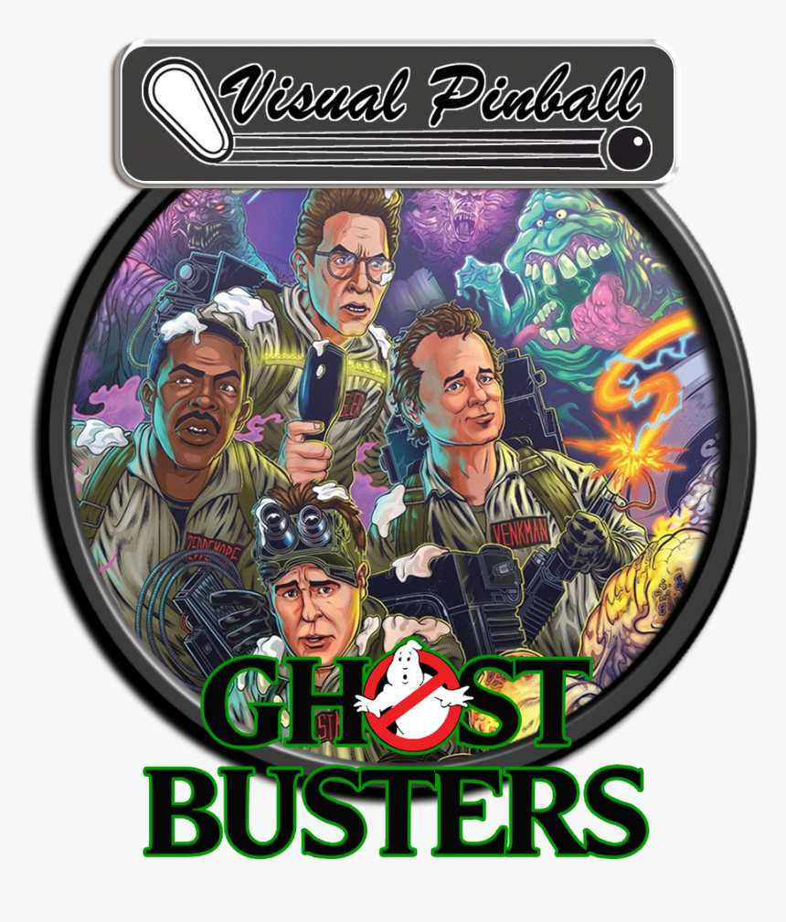 Ghostbusters Pinball Art, HD Png Download, Free Download