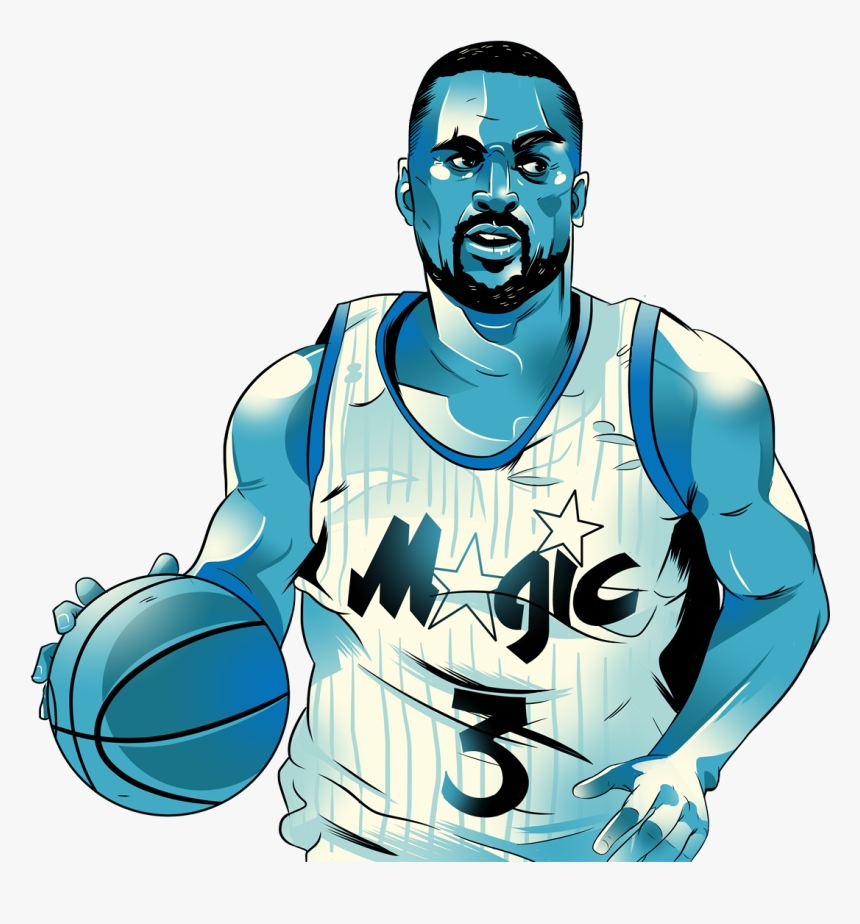 Oral Histoy Orlando Magic Shaq Png - Illustration, Transparent Png, Free Download