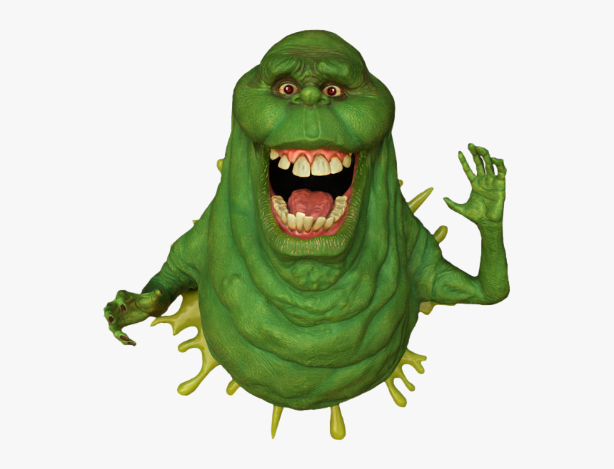Slimer Ghostbusters, HD Png Download - kindpng.