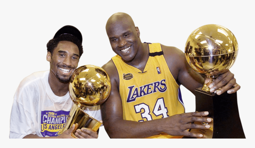 Transparent Shaquille O"neal Lakers Png - Shaq And Kobe Championship, Png Download, Free Download