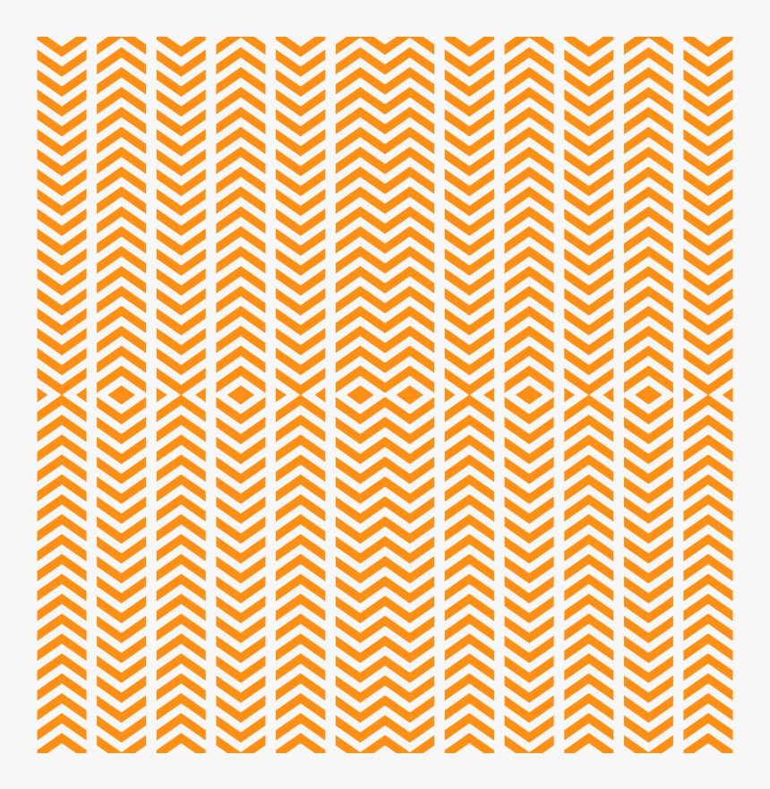 Playful Broken Chevron Orange Wallpaper - Carpet, HD Png Download, Free Download
