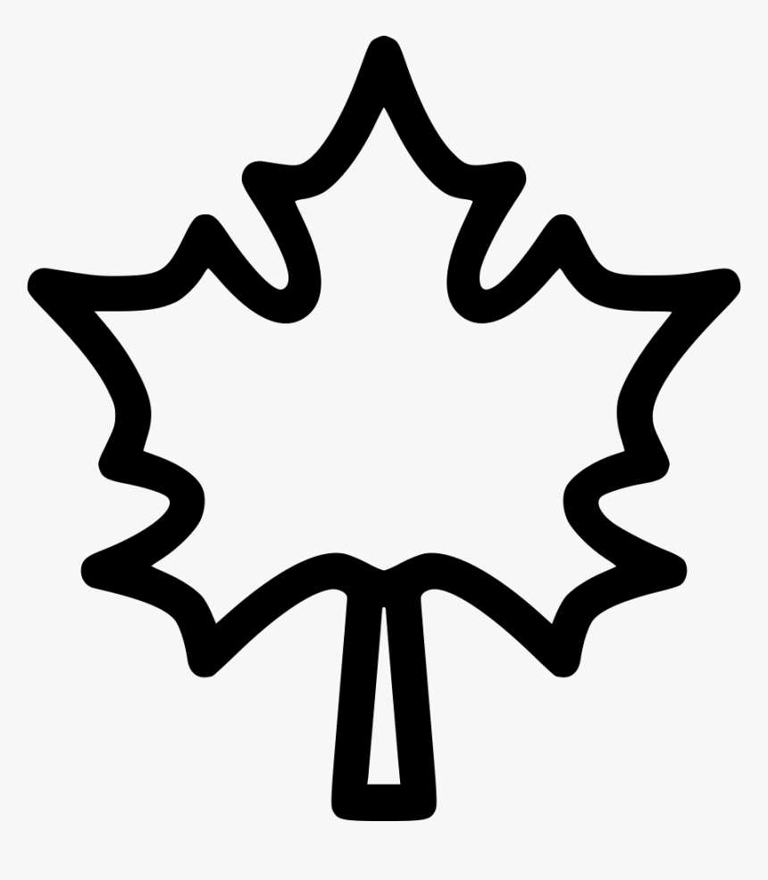 Maple Leaf Leaves Autumn Dry Tree Comments - Maple Leaf Icon Png, Transparent Png, Free Download