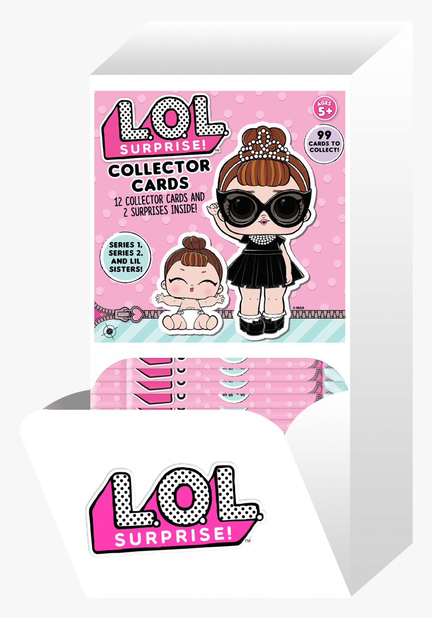 Lol Surprise Collector Cards , Png Download - Cartoon, Transparent Png, Free Download