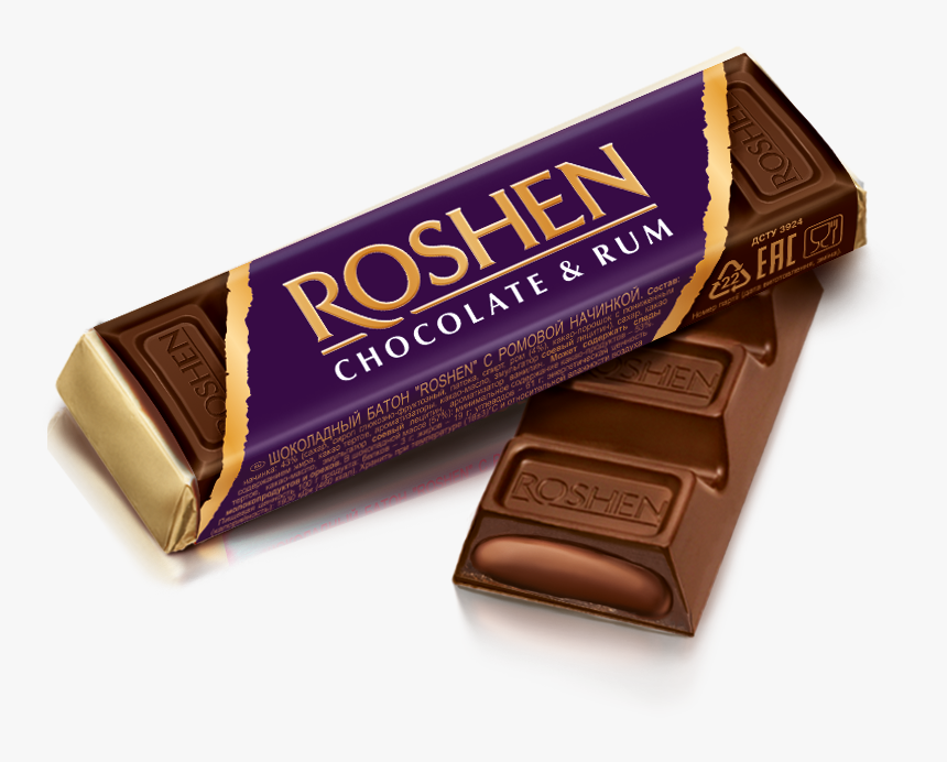 Baton Rum 43g - Roshen Chocolate, HD Png Download, Free Download