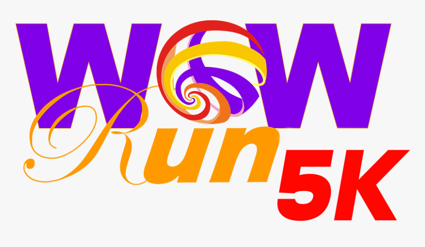 Wow Run 5k - Graphic Design, HD Png Download, Free Download