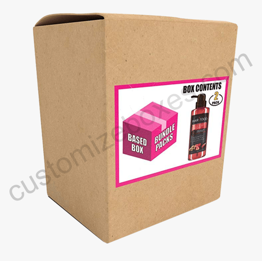 79e34 Custom Shampoo Boxes - Box, HD Png Download, Free Download