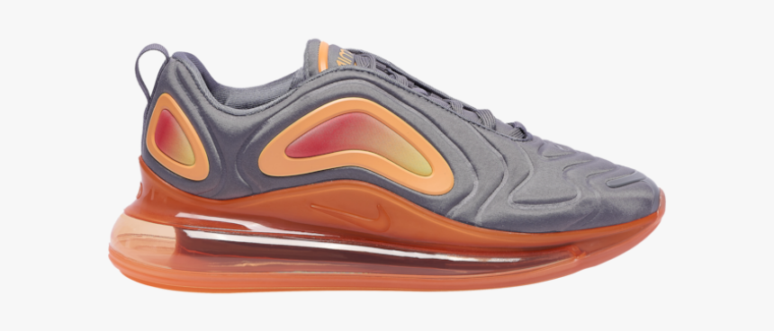 Nike Air Max 720 Gunsmoke/fuel Orange Grey Mens 2019 - Sneakers, HD Png Download, Free Download