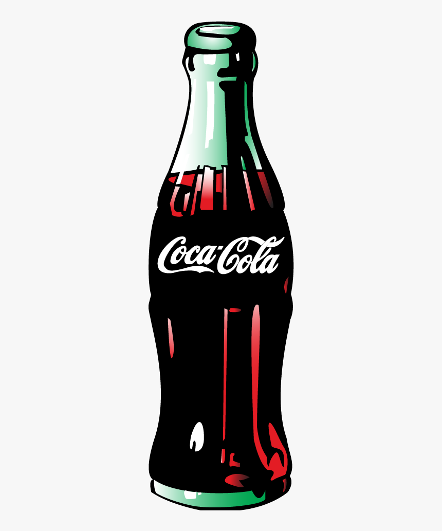 Green Coca-cola Bottles Fizzy Drinks - Coca Cola Bottle Png, Transparent Png, Free Download