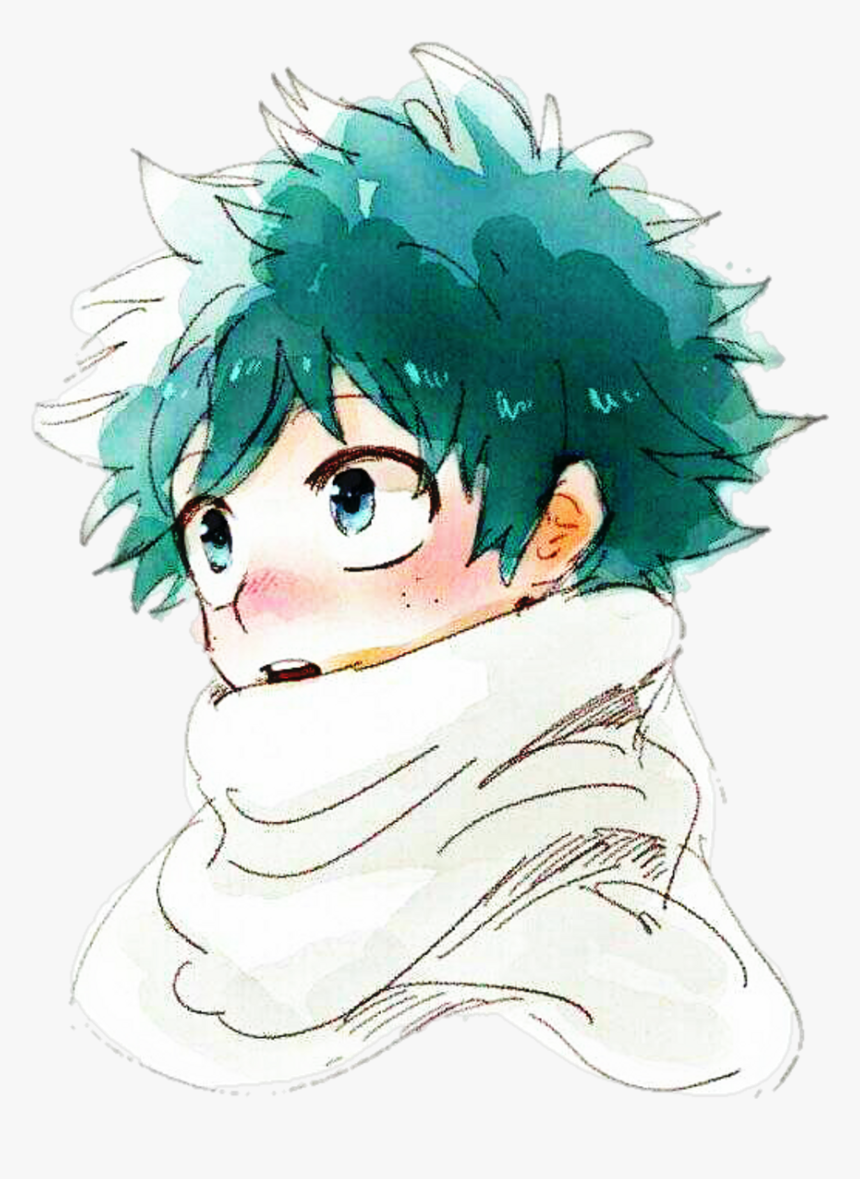 Cute Izuku Midoriya Fanart, HD Png Download, Free Download