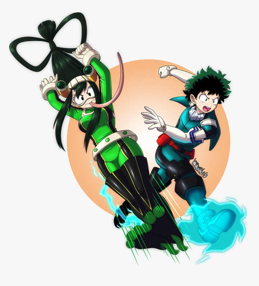 Untitled Some Deku And Tsuyu Art I Commissioned From - Deku X Tsuyu Lemon, ...