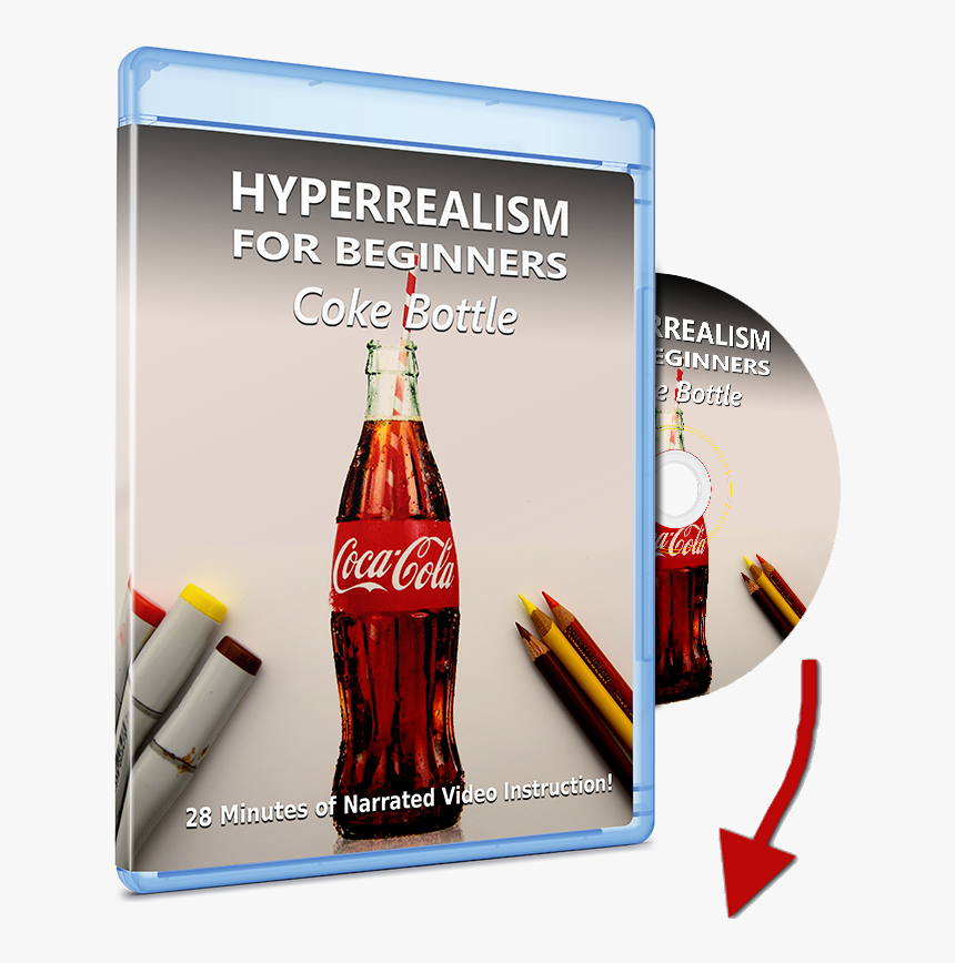 Free Hyperrealistic Coke Bottle Tutorial Video - Coca Cola, HD Png Download, Free Download