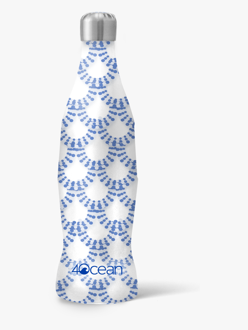 Escamas Coke Bottle 4ocean Logo - Water Bottle, HD Png Download, Free Download