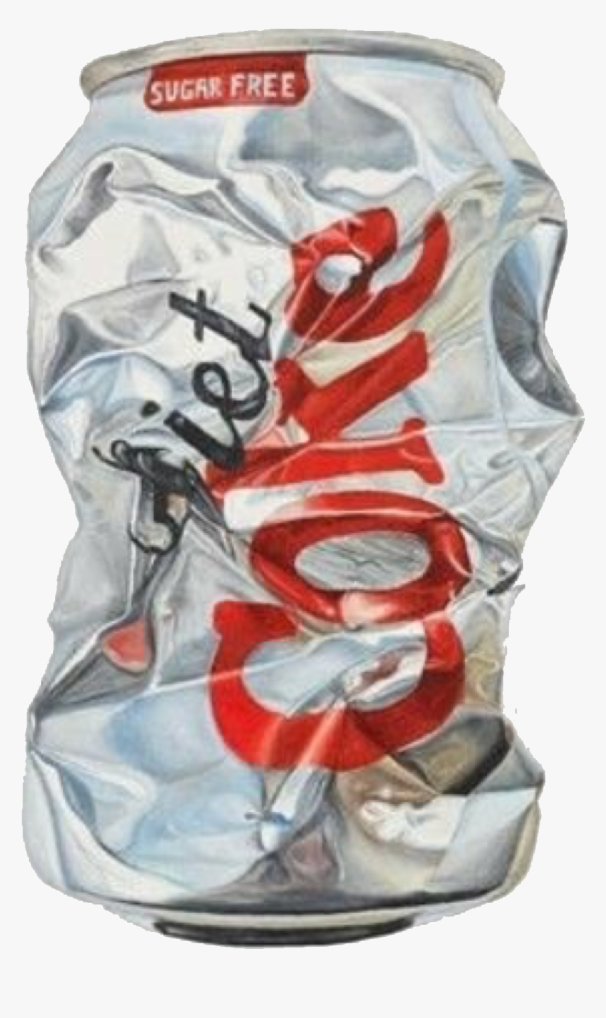 Crushed Coke Can Png, Transparent Png, Free Download