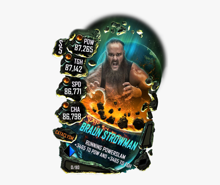 Wwe Supercard Cataclysm Cards, HD Png Download, Free Download