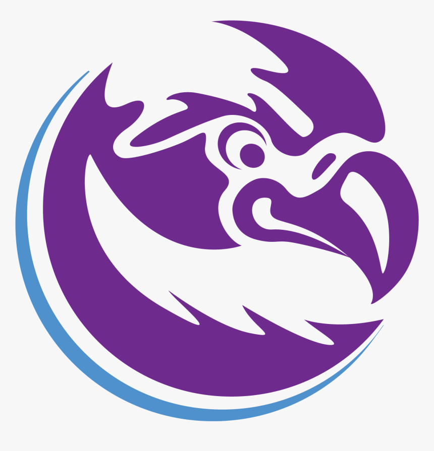 Purple Falcon Png, Transparent Png, Free Download