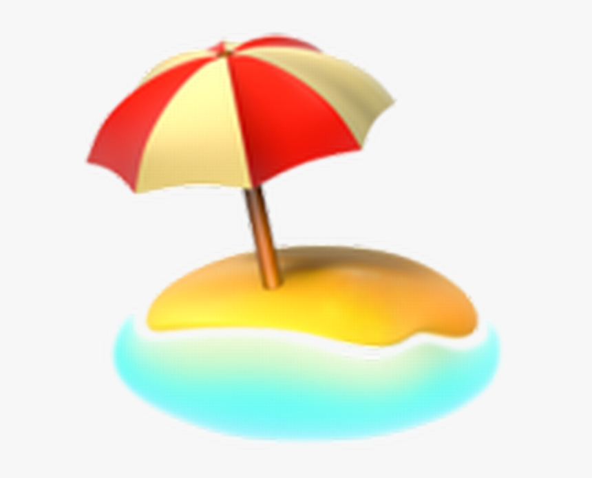 Beach Emoji Png, Transparent Png, Free Download