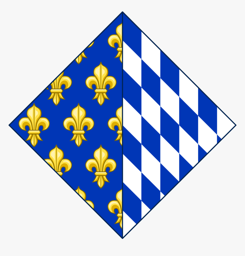 Coa Of Isabeau Of Bavaria - Shield Of Bavaria, HD Png Download, Free Download