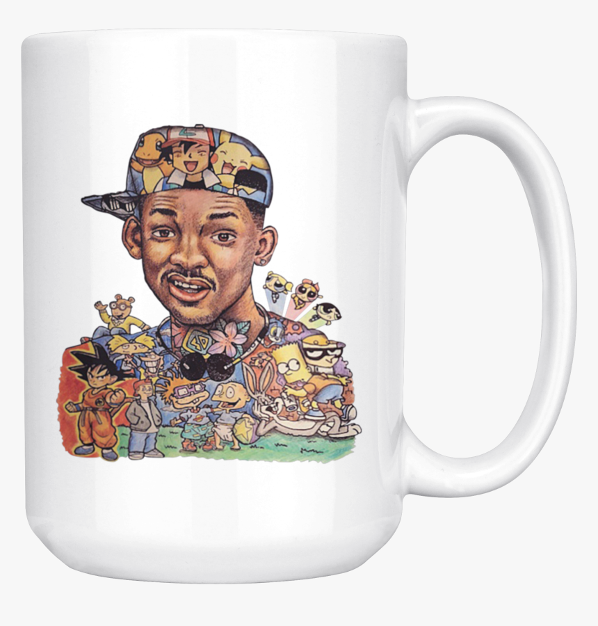 Fresh Prince Of Bel Air Will Smith 90s Cartoon, HD Png Download, Free Download