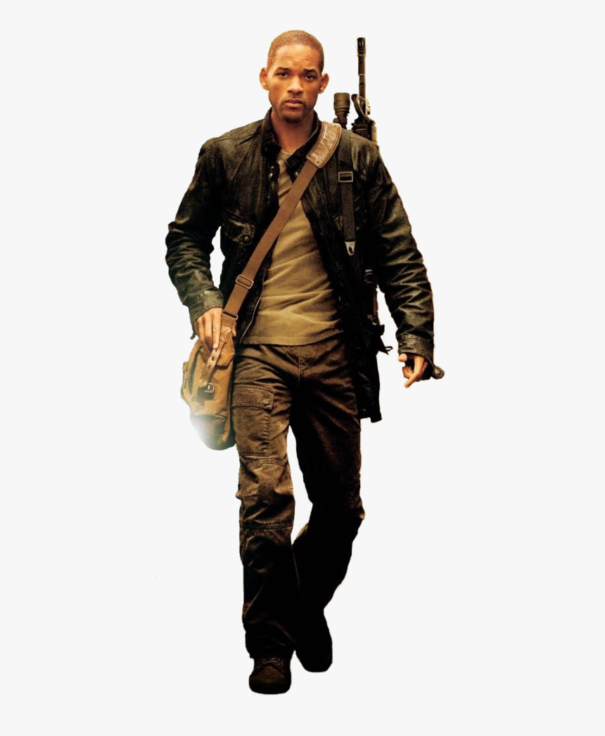 Will Smith Im A Legend , Png Download - Will Smith I Am Legend, Transparent Png, Free Download