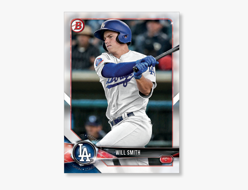 Will Smith 2018 Topps Bowman Baseball Paper Prospects - Will Smith Baseball Card Dodgers, HD Png Download, Free Download