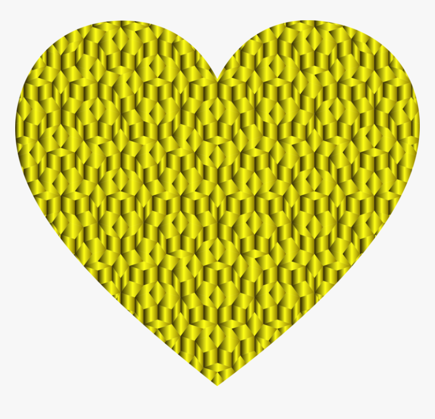 Heart,yellow,green - Clip Art, HD Png Download, Free Download