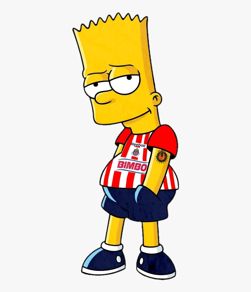 Bart Simpson The North Face , Png Download - Bart Simpson Png, Transparent Png, Free Download