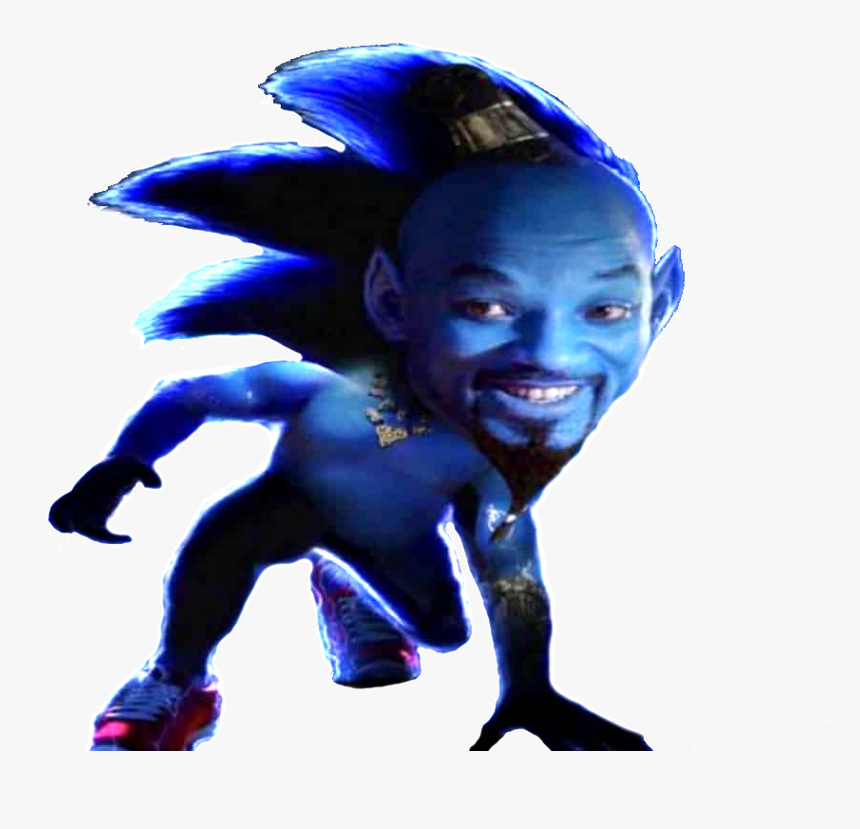 Sticker Other Will Smith Sonic Kekeh - Cartoon, HD Png Download, Free Download