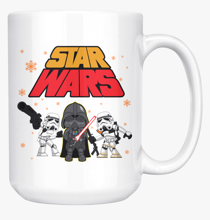 Star Wars Darth Vader And Storm Trooper Chibi Mug , - Star Wars, HD Png Download, Free Download