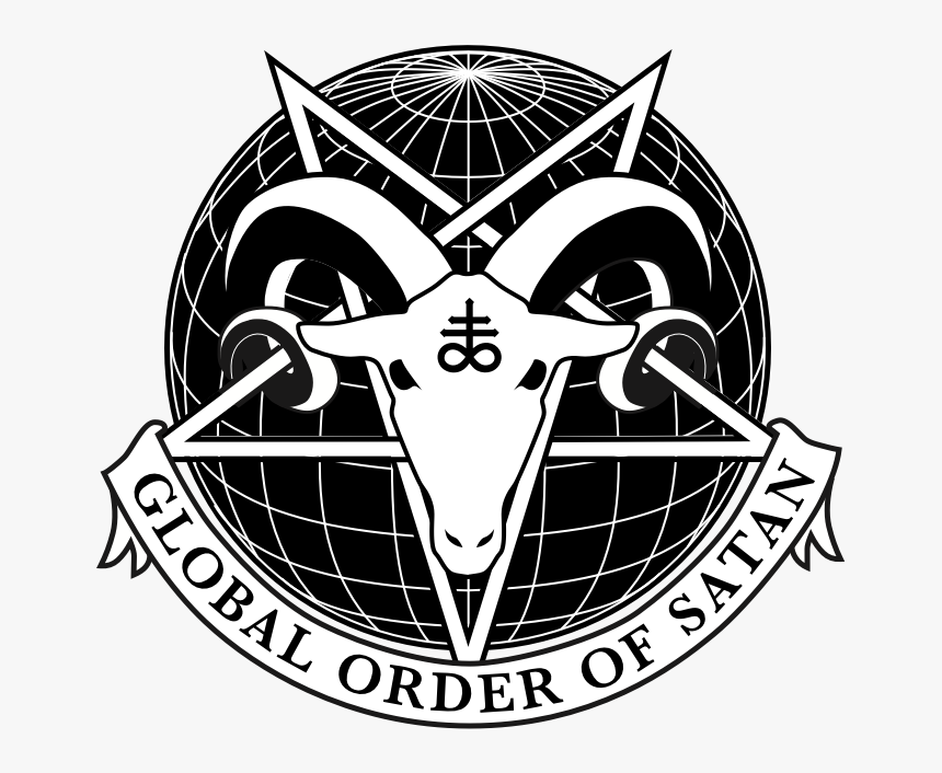 Transparent Satanic Png - Global Order Of Satan, Png Download, Free Download