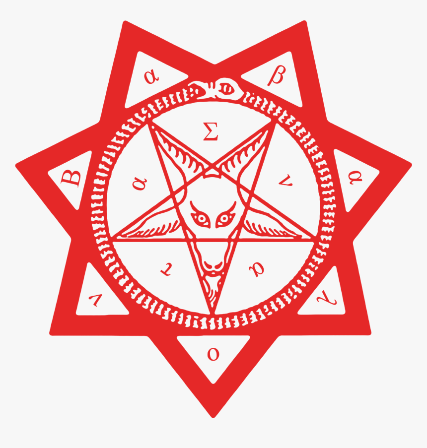 Aleister Crowley 7 Pointed Star, HD Png Download, Free Download