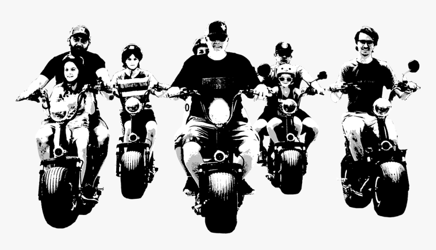 Your Biker Gang - Motorcycle Riders Png, Transparent Png, Free Download