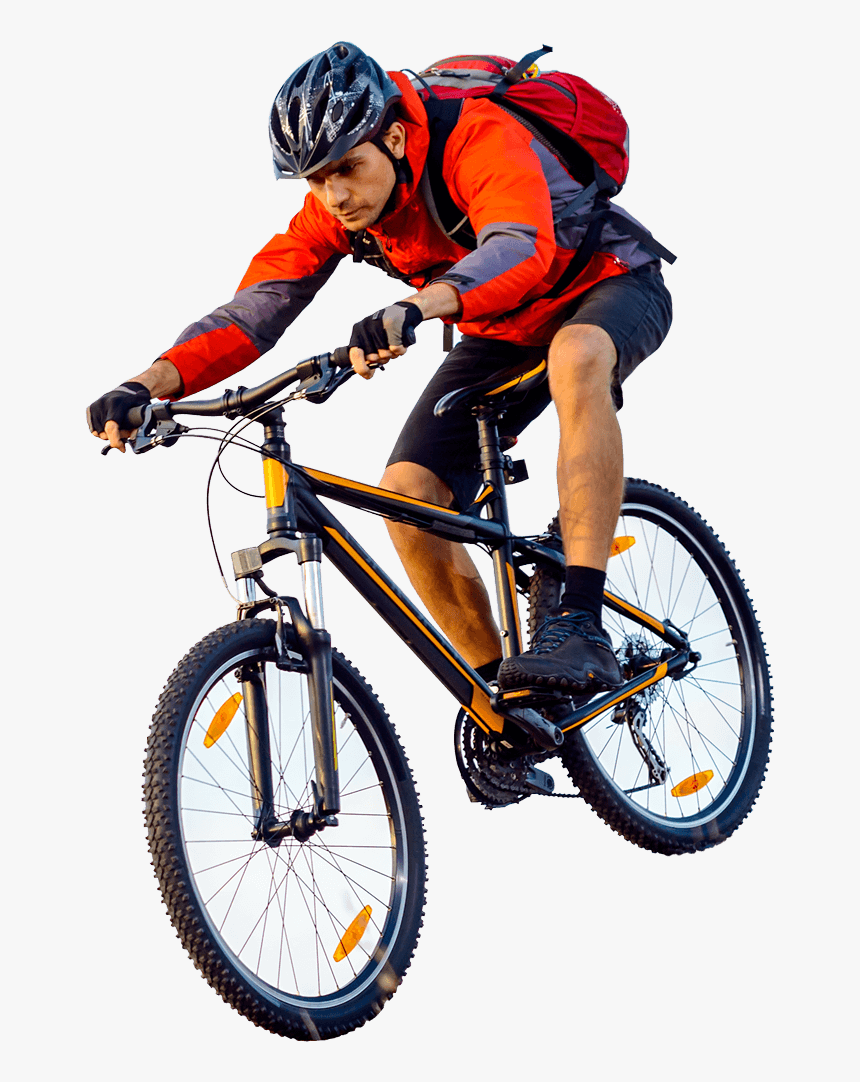 Bicycle Rider Hd Png, Transparent Png, Free Download