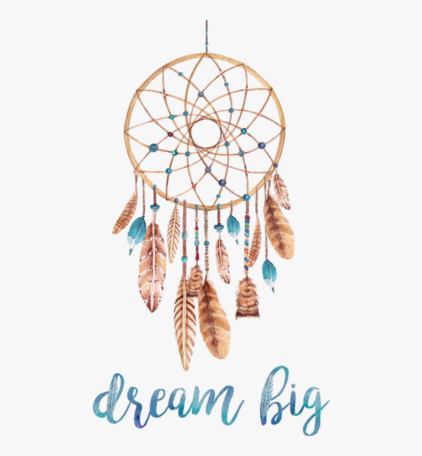 A Motivational Bohemian Art - Boho Dream Catcher Png, Transparent Png, Free Download