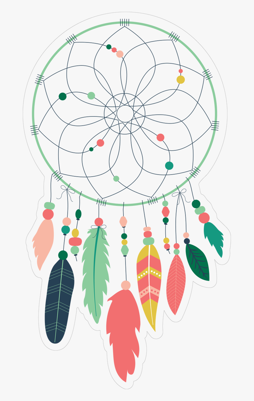 Transparent Dream Catcher Clipart - Digital Dream Catcher Clipart, HD Png Download, Free Download