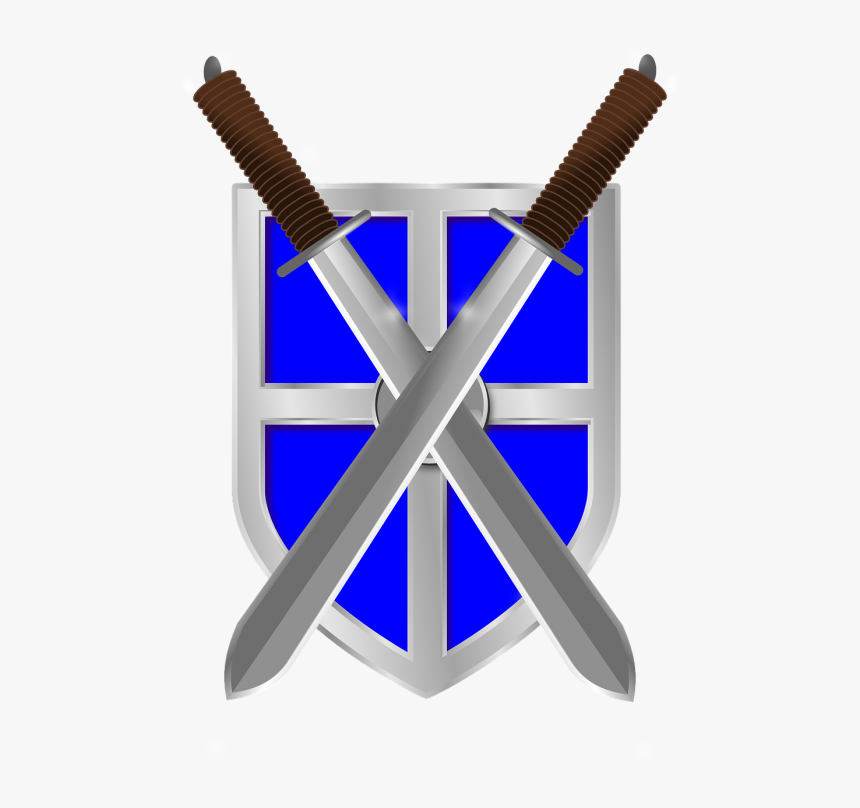 Crossed Swords And Crown Icon , Png Download - Roman Shields And Swords, Transparent Png, Free Download