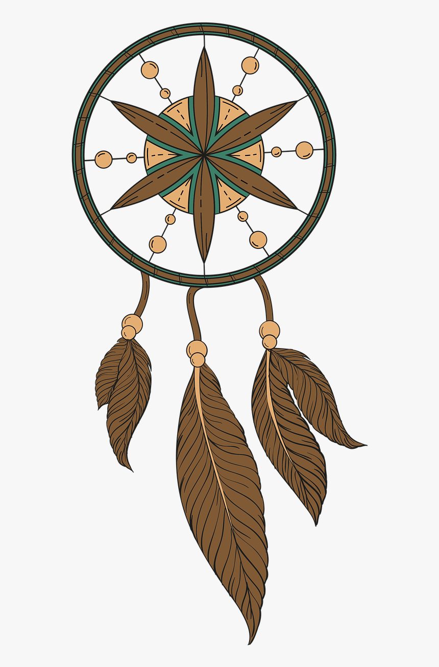 Dream Catcher Dream Feather Free Picture - Piume Indiane Png, Transparent Png, Free Download