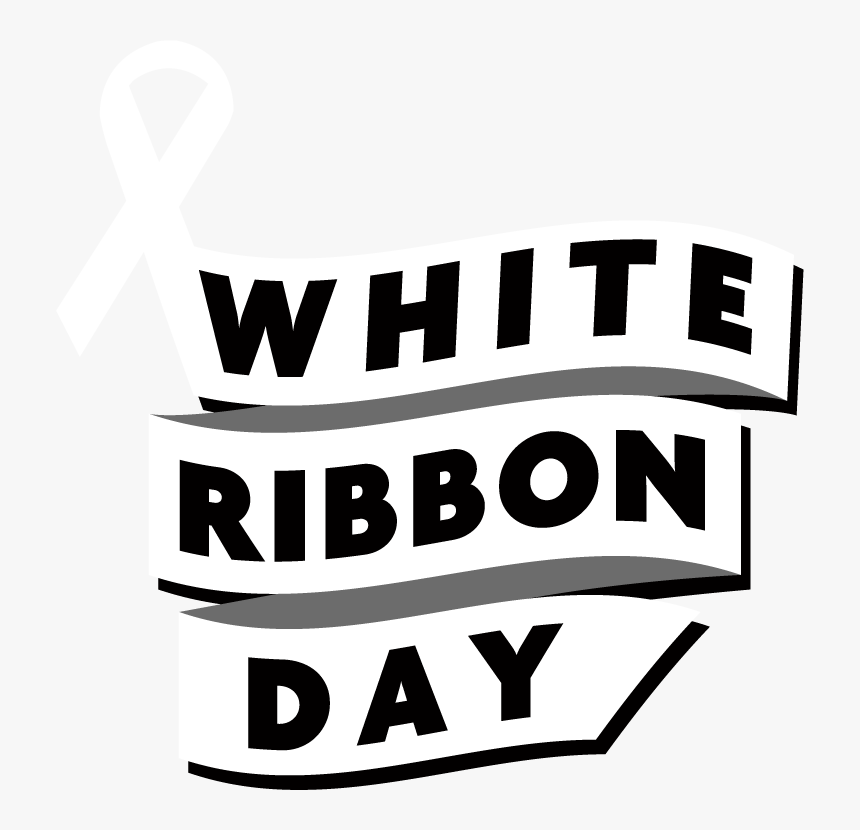 White Ribbon Day Logo - Illustration, HD Png Download, Free Download