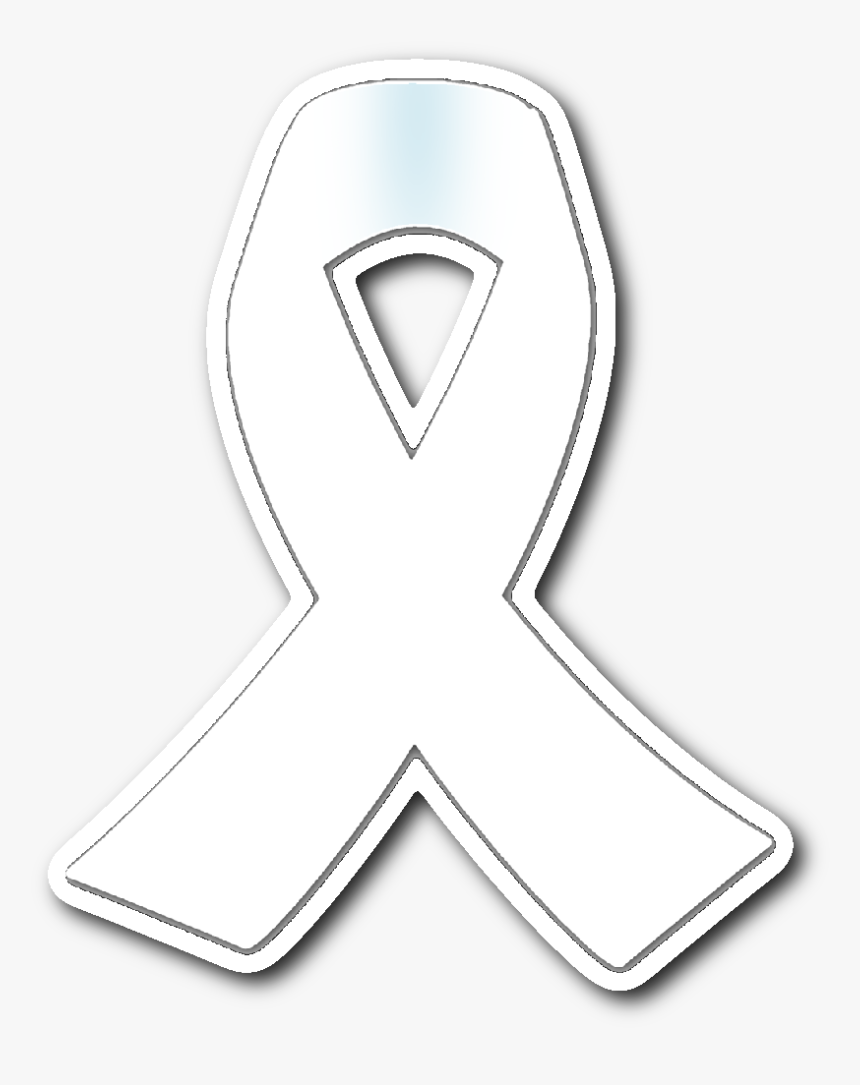 White Ribbon Png - Emblem, Transparent Png, Free Download